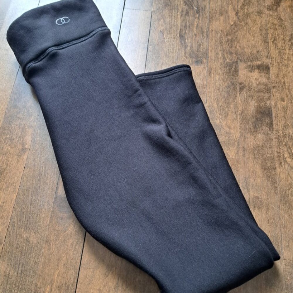 Mondor NWT black polar fleece polartec figure skating skate pants Adult large